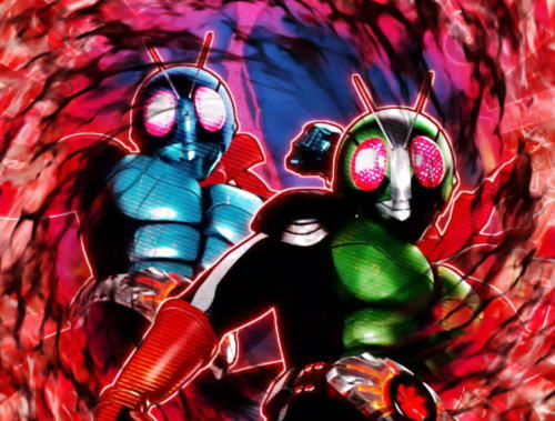 パチンコぱちんこ 仮面ライダー 轟音の赤カットイン