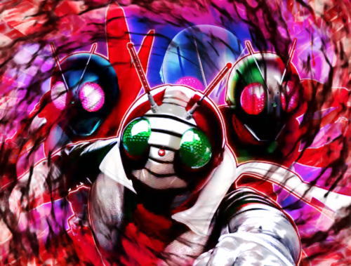 パチンコぱちんこ 仮面ライダー 轟音の赤カットイン