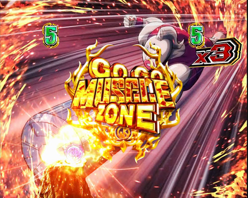 パチンコぱちんこキン肉マン3 キン肉星王位争奪編 友情シルバーのGO! GO! マッスルゾーン:金