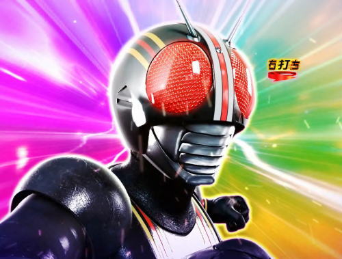 パチンコぱちんこ 仮面ライダー GO-ON LIGHTの仮面ライダーBLACK登場画像