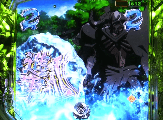 パチンコPLT OVERLORD魔導王光臨のデスナイト