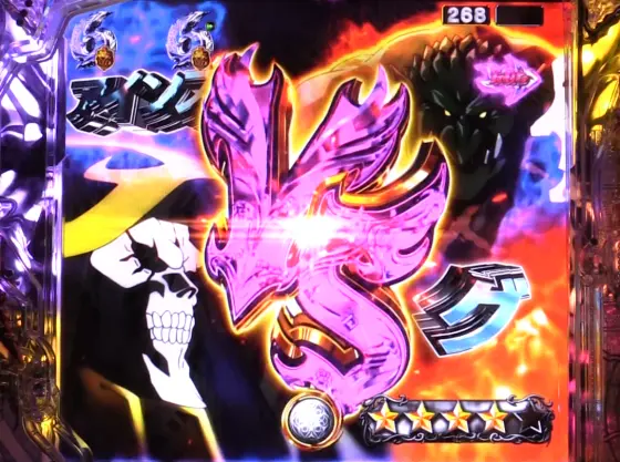 パチンコPLT OVERLORD魔導王光臨のグ