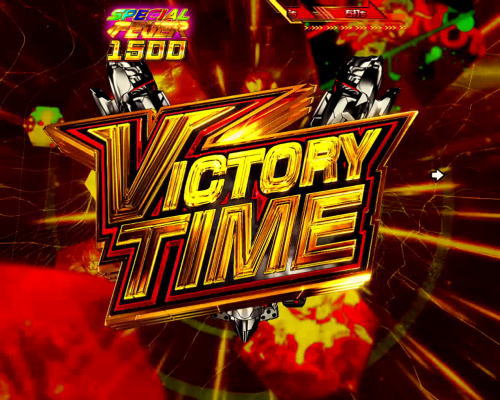 パチンコPフィーバーマクロスフロンティア4のVICTORY TIMEの画像