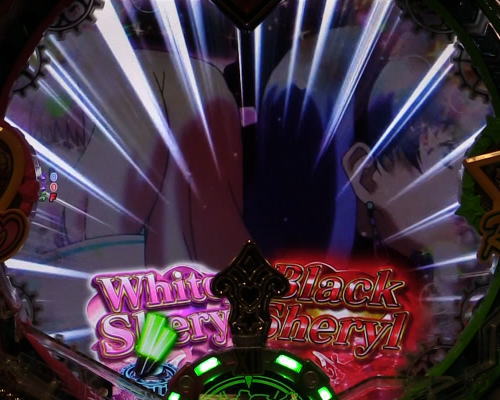 パチンコPフィーバーマクロスフロンティア4のシェリルゴージャスNIGHT:分岐演出の画像