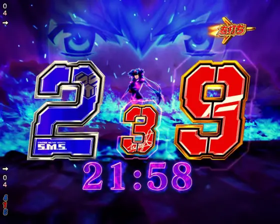 パチンコPフィーバーマクロスフロンティア5の青炎のクランリーチ画像