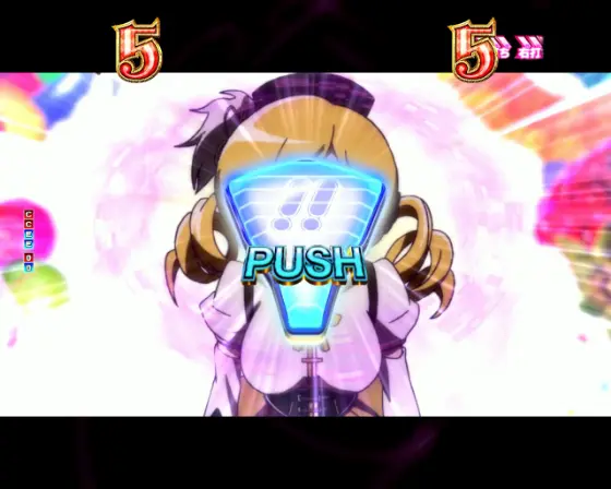 パチンコP魔法少女まどか☆マギカ3のストーリーリーチボタン画像