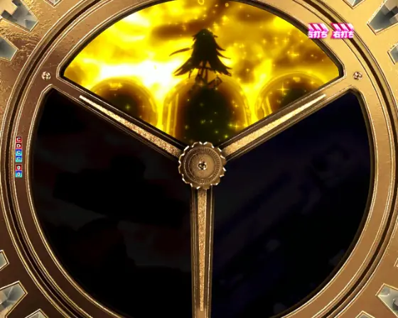 パチンコP魔法少女まどか☆マギカ3のワルプルギスの夜BONUS金(超追撃)画像