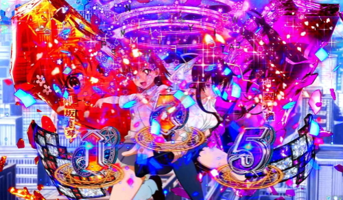 Pとある魔術の禁書目録 Light PREMIUM ver.の入賞時ランプ発光