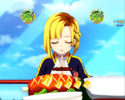パチンコP麻雀物語4のライバルSPリーチ:キョーコ