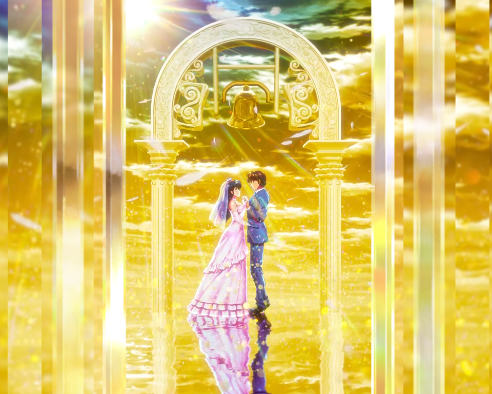 パチンコPめぞん一刻～Wedding Story～GOLD WEDDING背景の画像