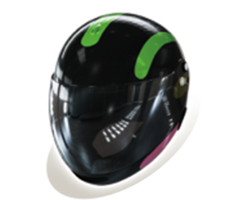 パチンコPモンキーターンVヘルメットの画像