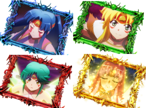 パチンコPモモキュンソードMCのチャンスアップ画像