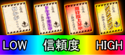 パチンコPモモキュンソードMCの張り紙先読み画像