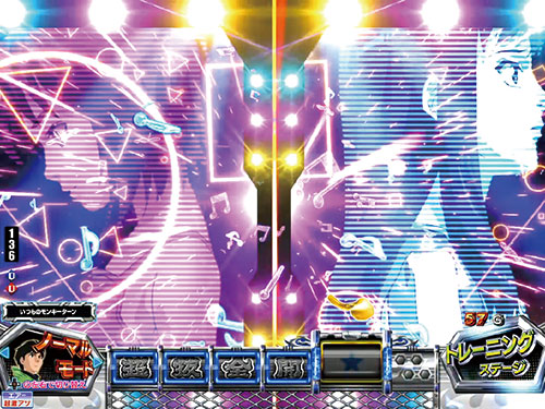 パチンコPモンキーターンⅥ超抜の楽曲イントロ先読み予告