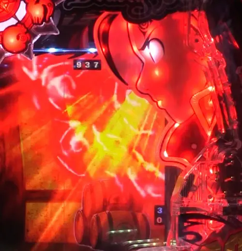 パチンコP七つの大罪2 神千斬りVER.のキャラランプフラッシュゼルドリス画像