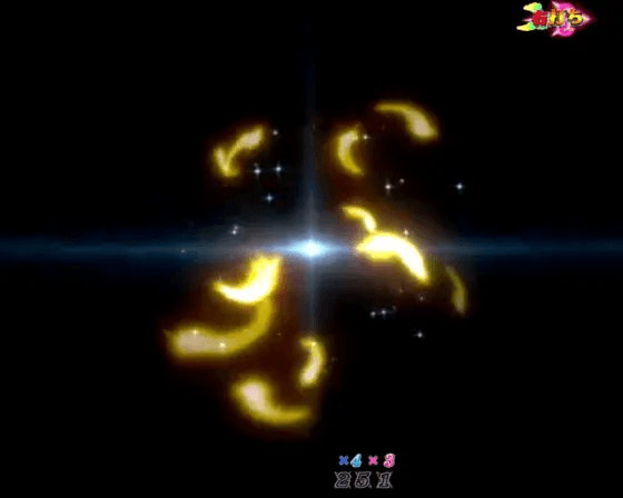 パチンコP七つの美徳 ゴールデンエンジェルタイムの突フリーズ画像