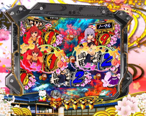 パチンコP新・遠山の金さん 77Ver.の停止前兆