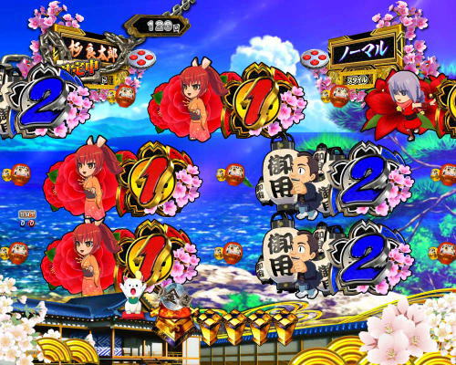 パチンコP新・遠山の金さん 77Ver.の連続予告