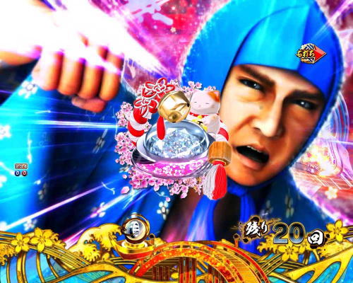 パチンコP新・遠山の金さん 77Ver.の3D金さん