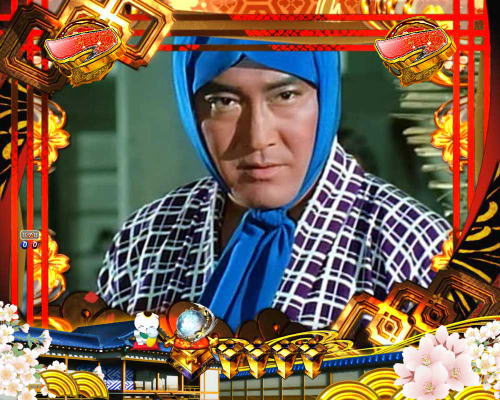 パチンコP新・遠山の金さん 77Ver.の金さん