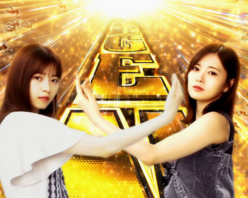 パチンコぱちんこ 乃木坂46のコンサートSPSPリーチチャンスアップ:レジェンドカットイン