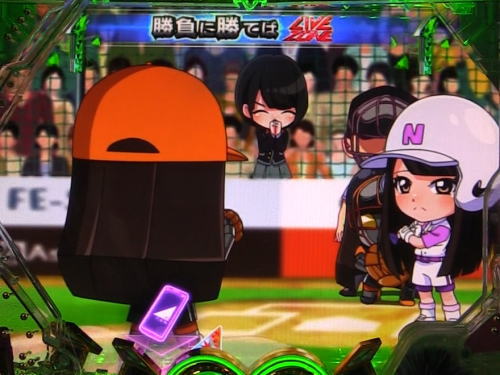 パチンコぱちんこ 乃木坂46のキャラ対決リーチ