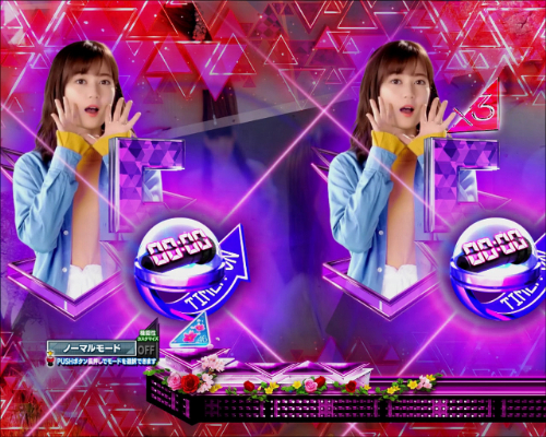 パチンコぱちんこ 乃木坂46 トレジャースペックの福神スキルタイマー画像