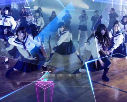 パチンコぱちんこ 乃木坂46 トレジャースペックの制服のマネキン