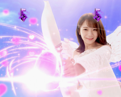 パチンコぱちんこ 乃木坂46 トレジャースペックの秋元真夏リーチ注目画像