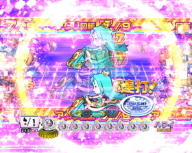 Pぱちんこ 乗物娘 WITH CYBERJAPAN(R)DANCERS M5-K1のラッキーチェンジリーチのチャンスアップ画像