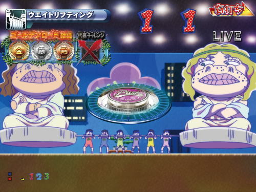 パチンコPおそ松さんの頑張れ！ゴールデンロード625VER.の高信頼度リーチ