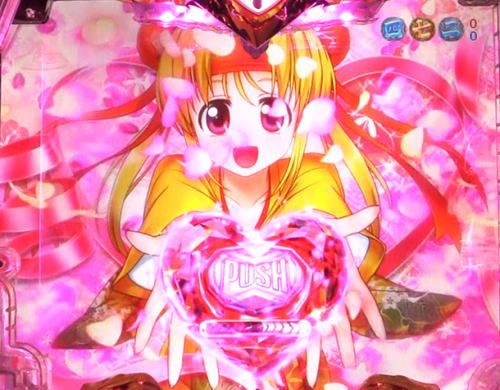 パチンコ乙女6の乙女と一緒にリーチ