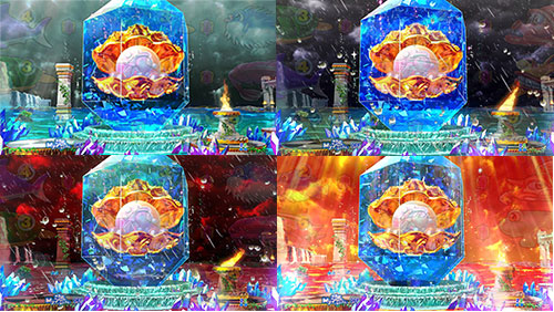パチンコP大海物語4スペシャルの天候、嵐画像