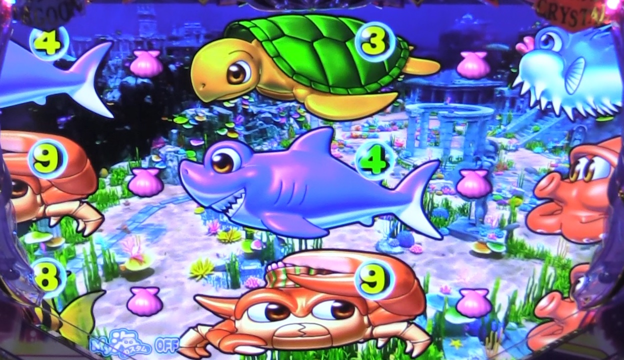 P大海物語4スペシャルBLACKの確定遅れ画像