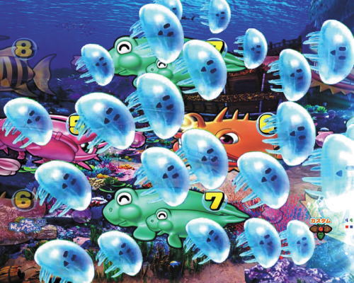 パチンコP大海物語5のクラゲ