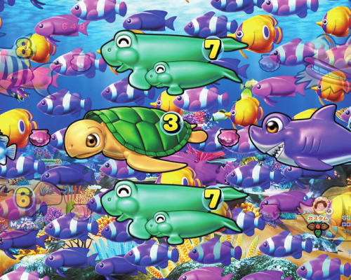パチンコP大海物語5の魚群予告