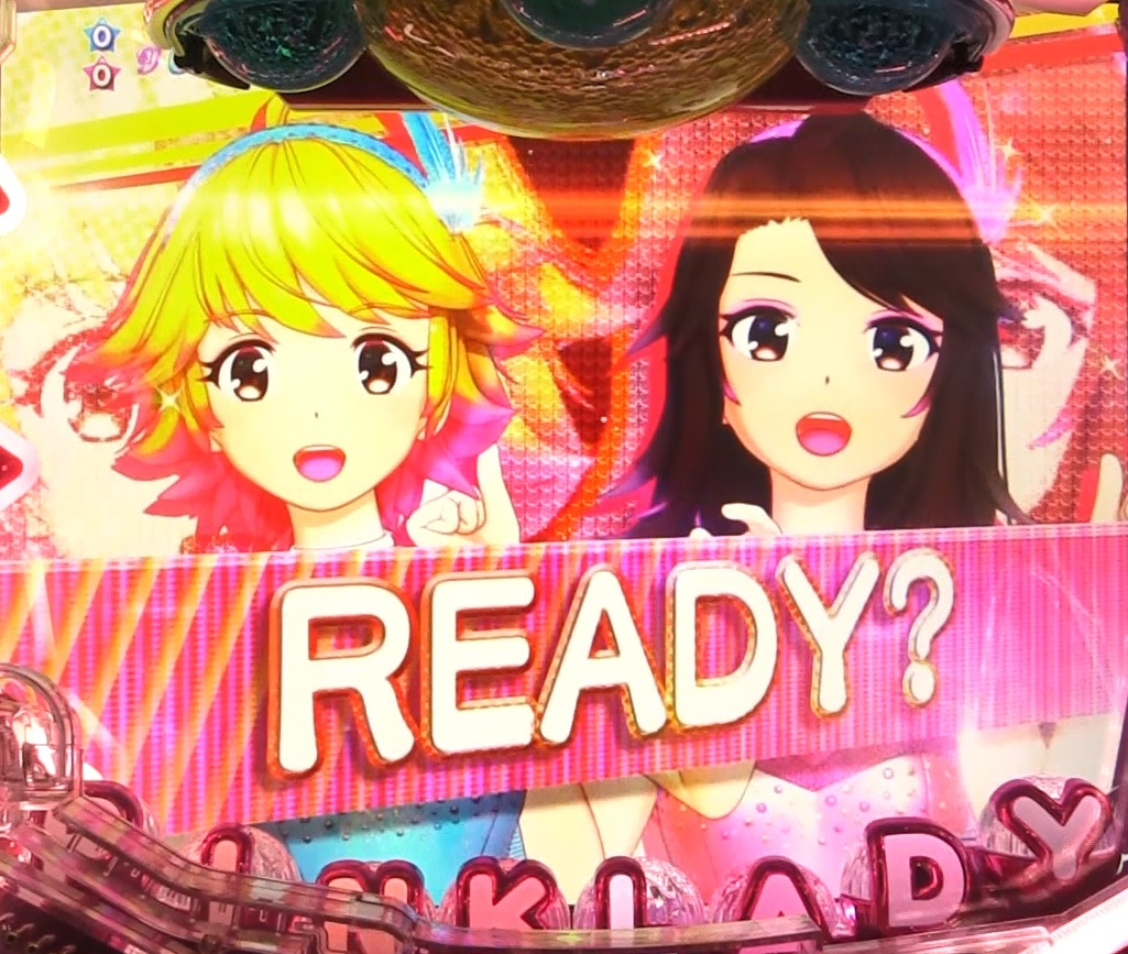 ぱちんこピンク・レディー 甘デジの渚のPINKLADYチャンスリーチ画像1