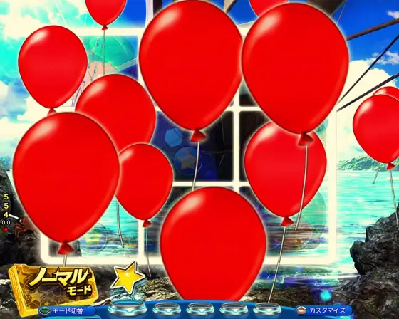 パチンコPフィーバーパワフル2024の風船予告
