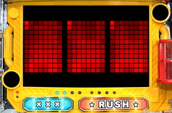 パチンコPパトラッシュV(RED)の炎画像