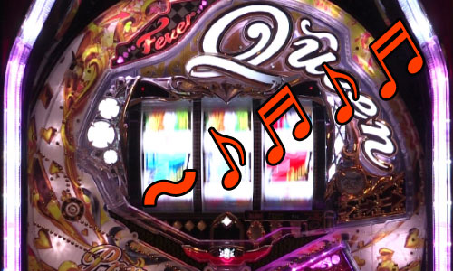 パチンコPフィーバークィーンRUSHのBGM変化予告画像