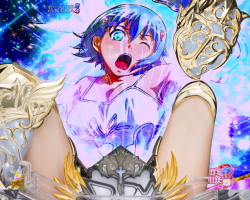 パチンコPクイーンズブレイド3 レイナVer.の逆行予告の画像