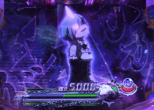 パチンコP Re:ゼロから始める異世界生活の鬼レム予告