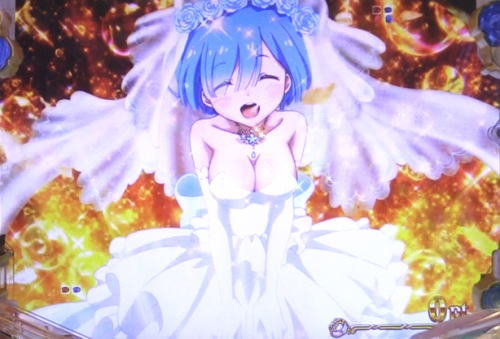 パチンコP Re:ゼロから始める異世界生活のレムコスプレ