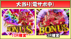 パチンコ　P貞子3D2～呪われた12時間～の電サポ中の画像