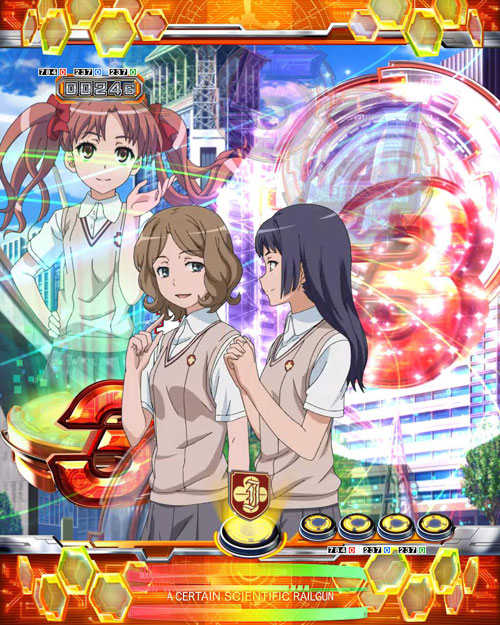 パチンコPとある科学の超電磁砲のキャラ通過予告