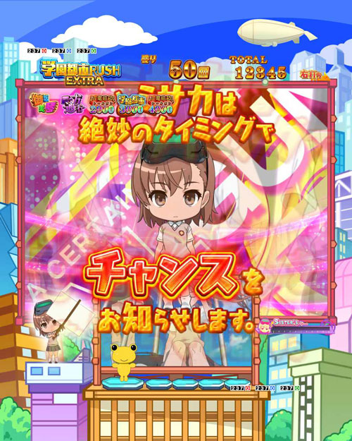パチンコPとある科学の超電磁砲のミニキャラ御坂妹予告