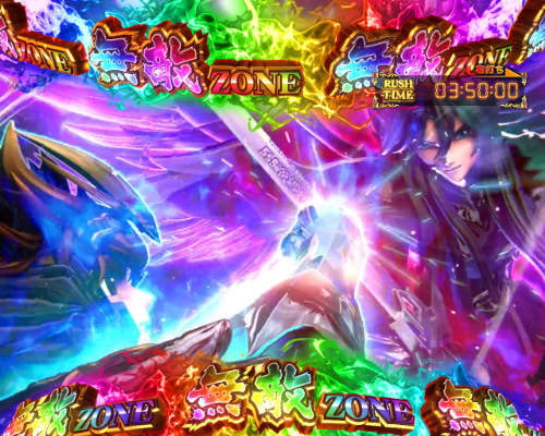 パチンコP聖闘士星矢 超流星 女神ゴールドver.1500のラウンド中楽曲法則画像