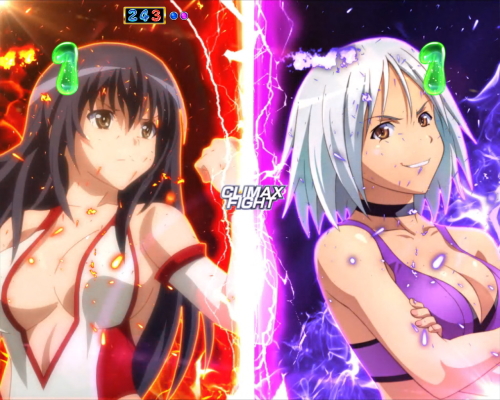パチンコP世界でいちばん強くなりたい！のさくらVS風間璃緒画像