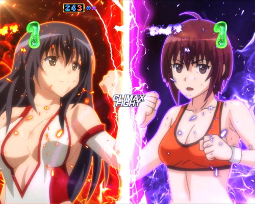 パチンコP世界でいちばん強くなりたい！のさくらVS鈴元千夏画像