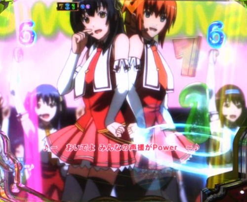 パチンコP世界でいちばん強くなりたい！のSWEET DIVEライブSPリーチ画像